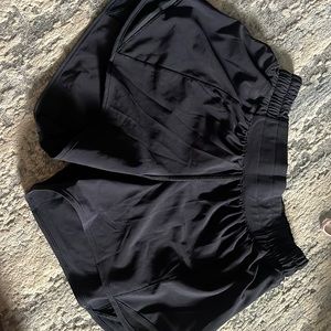Black Lululemon Hotty hot shorts